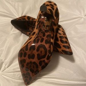 Dolce & Gabana leopard print pumps